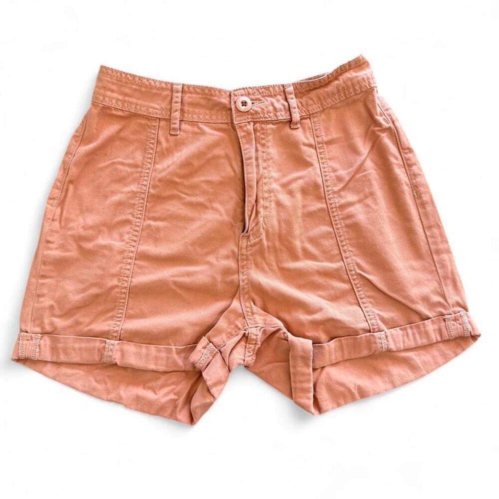 Urban outfitters orange cargo shorts